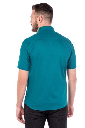 Camisa Argali Kauai Manga Curta Verde (costas)