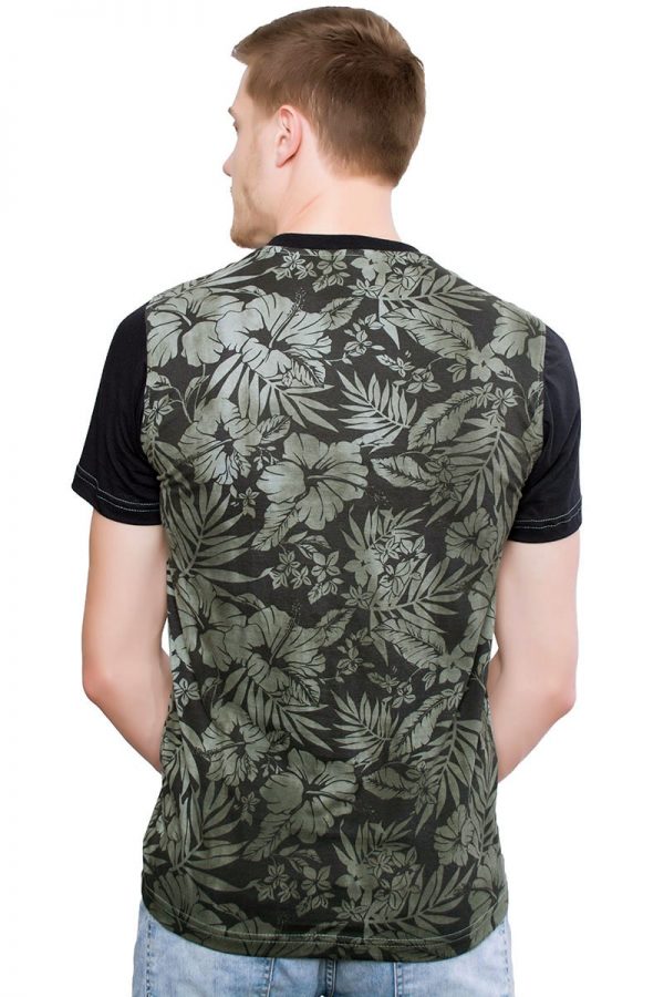 Camiseta Argali Altai Floral Nature (costas)