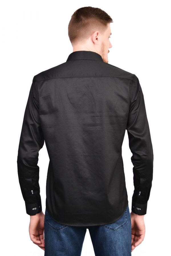 Camisa Argali Falklands True Black (costas)