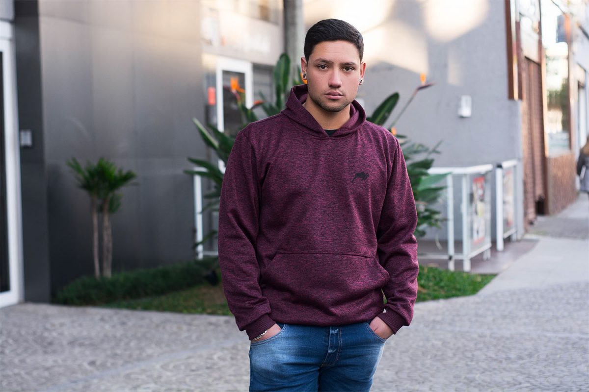 Moletom Fleece Argali Prime Vermelho Classic