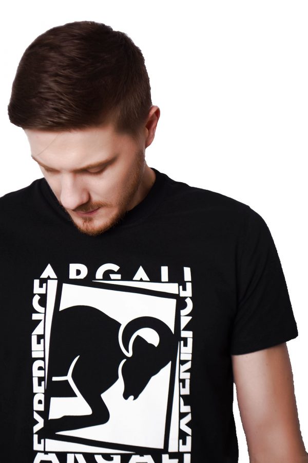 Camiseta Argali Prime Experience Preta (detalhe)