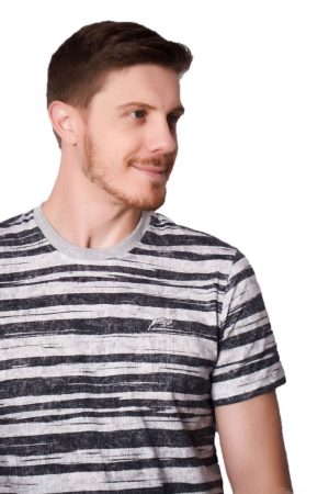 Camiseta Argali Black Stripes (detalhe)