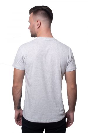 Camiseta Argali Prime Think Differently Cinza Mescla